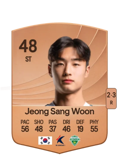 Sang Woon Jeong card