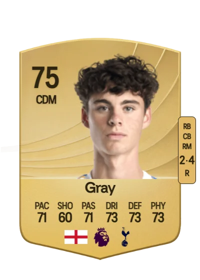Archie Gray card