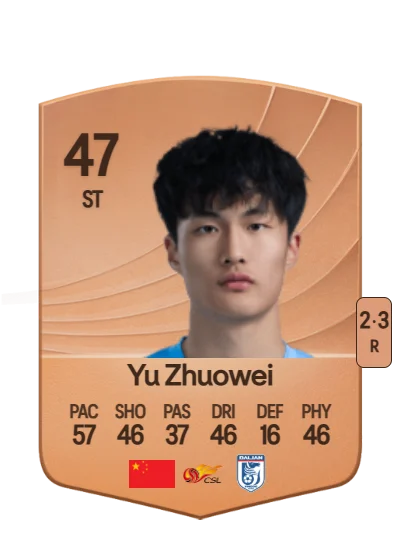 Zhuowei Yu card