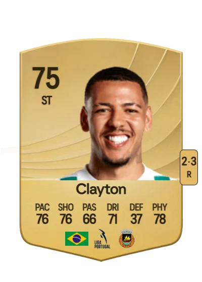Clayton Fernandes Silva card