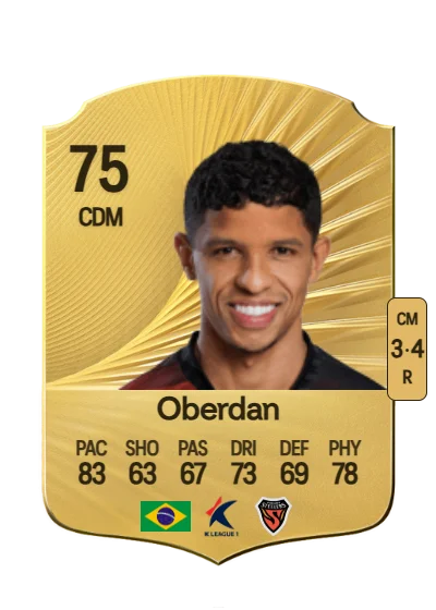 Oberdan Alionço de Lima card