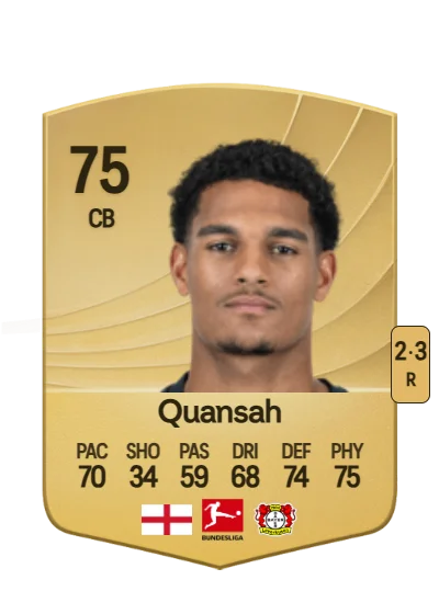 Jarell Quansah card