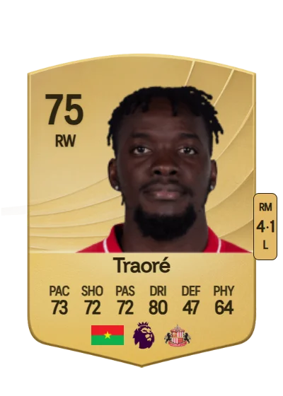 Bertrand Traoré card