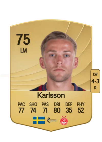 Jesper Karlsson card