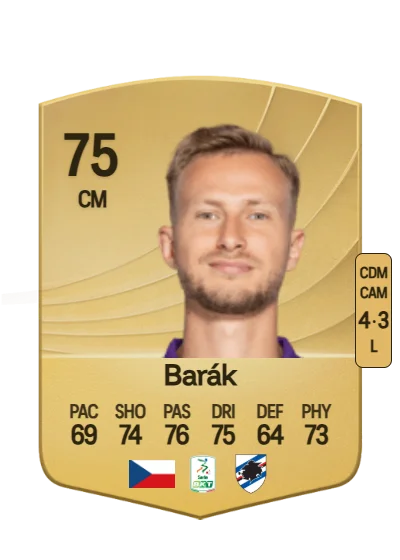 Antonín Barák card