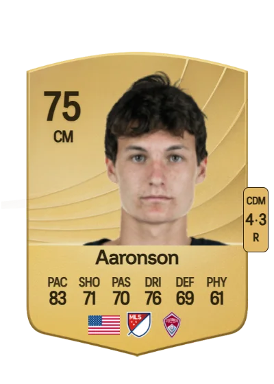 Paxten Aaronson card