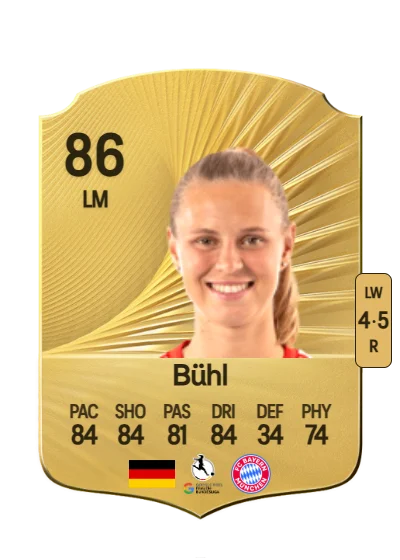 Klara Bühl card