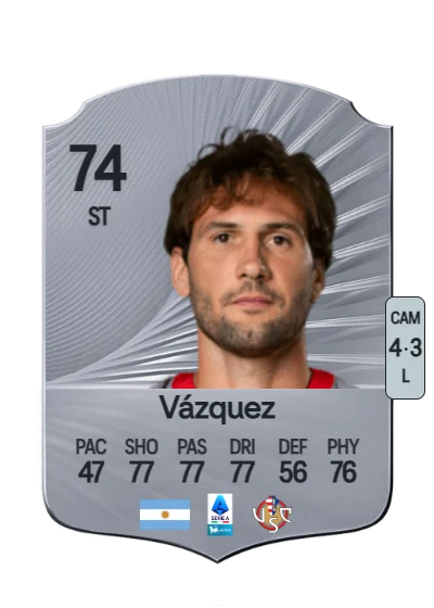 Franco Vázquez card