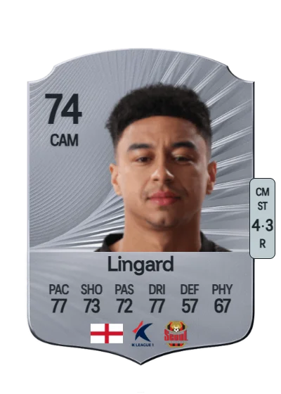 Jesse Lingard card