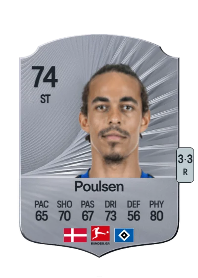 Yussuf Poulsen card