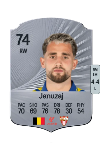 Adnan Januzaj card