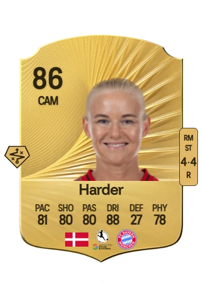Pernille Harder card