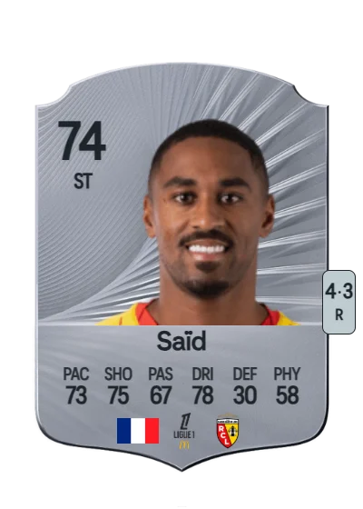 Wesley Saïd card
