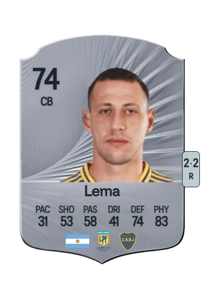 Cristian Lema card