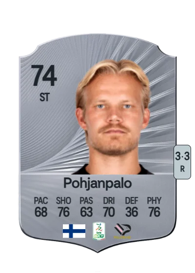 Joel Pohjanpalo card
