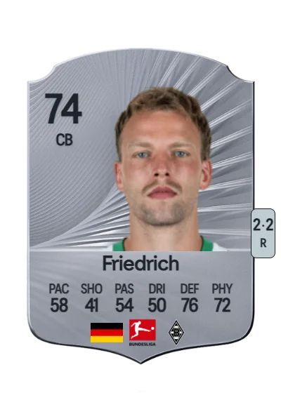 Marvin Friedrich card