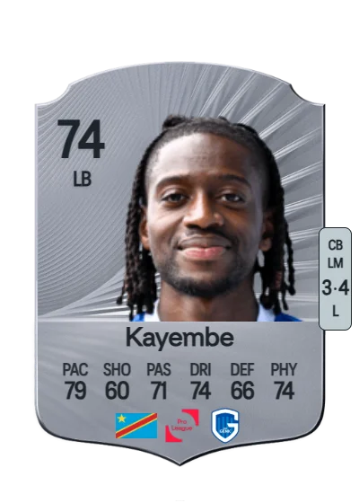 Joris Kayembe card