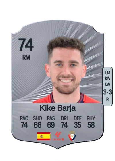 Enrique Barja Afonso card