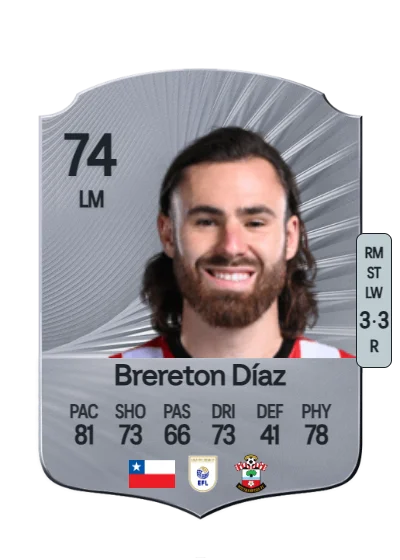 Ben Brereton Díaz card