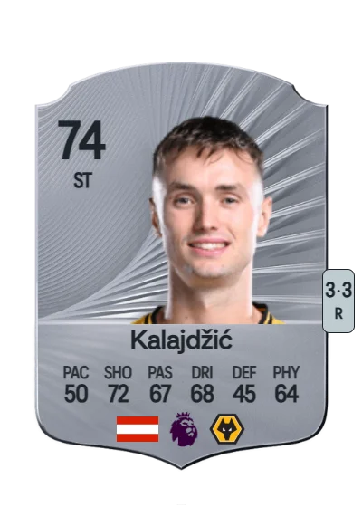 Saša Kalajdžić card