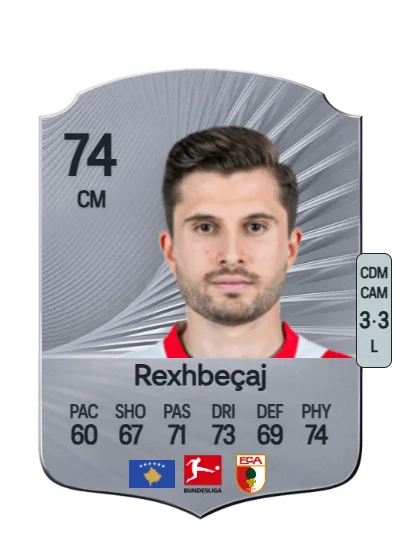 Elvis Rexhbeçaj card