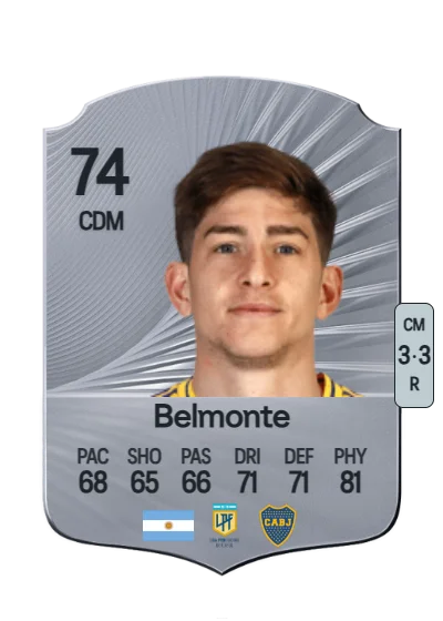 Tomás Belmonte card
