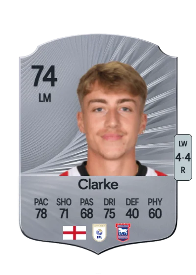 Jack Clarke card