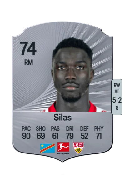 Silas Katompa Mvumpa card