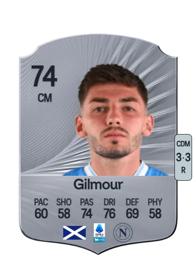 Billy Gilmour card