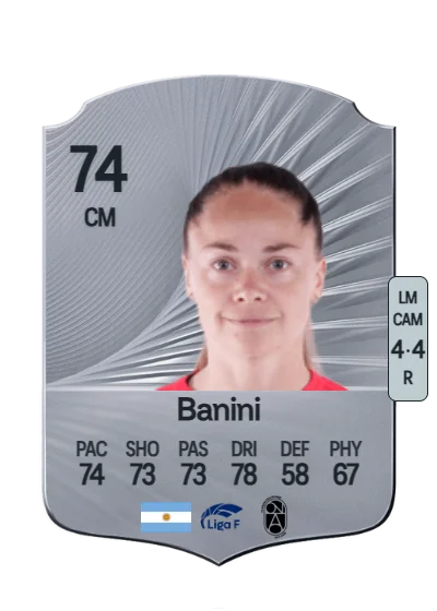 Estefanía Banini card