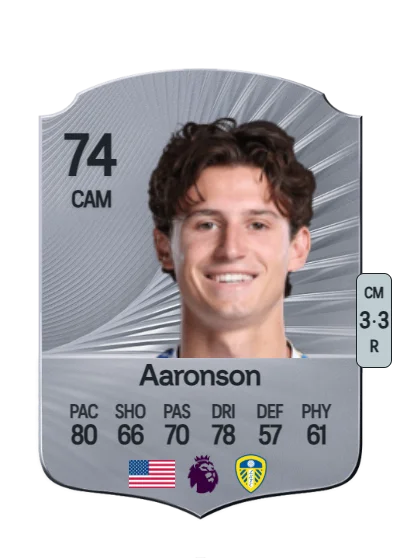 Brenden Aaronson card