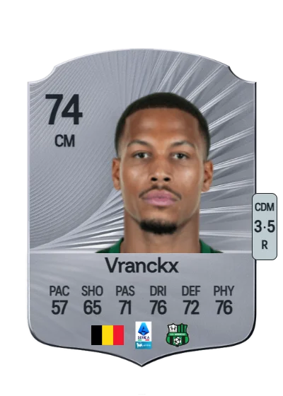 Aster Vranckx card