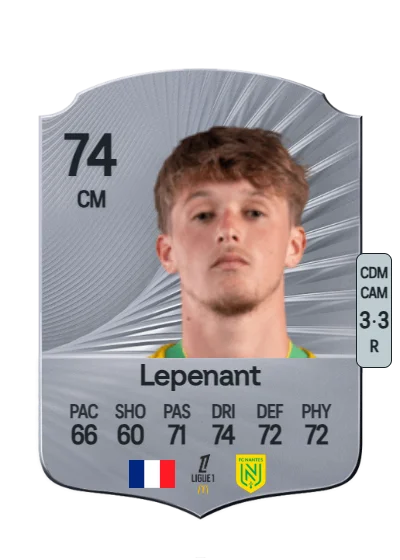 Johann Lepenant card