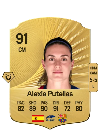 Alexia Putellas Segura card