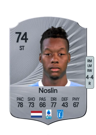 Tijjani Noslin card