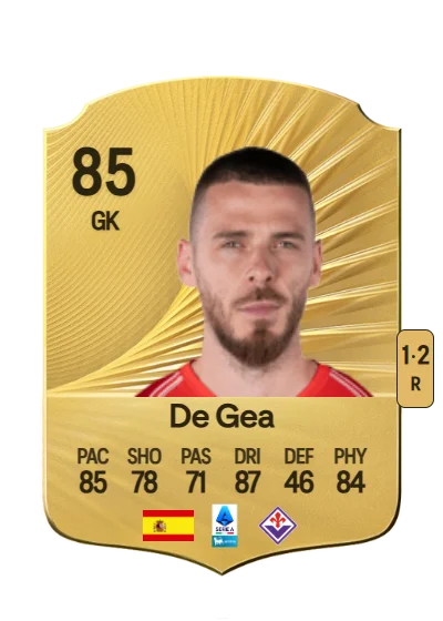 David De Gea Quintana card