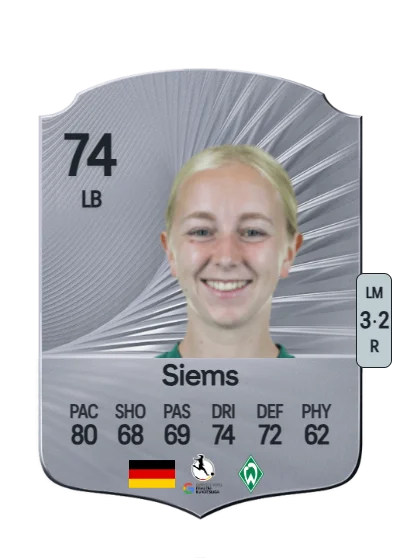 Caroline Siems card