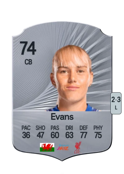 Gemma Evans card