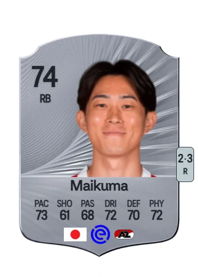 Seiya Maikuma card