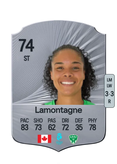 Alexandria Lamontagne card