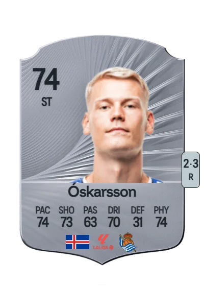 Orri Óskarsson card