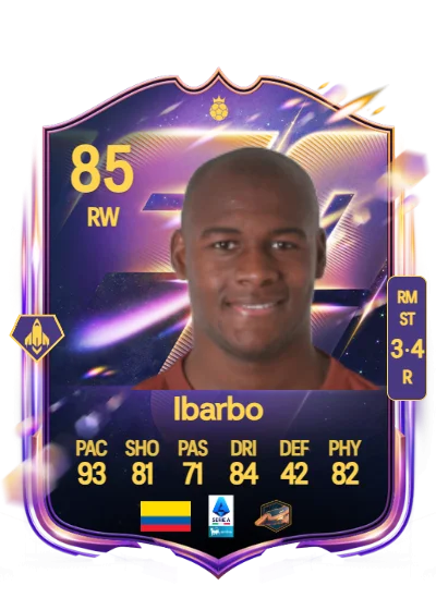 Víctor Ibarbo card