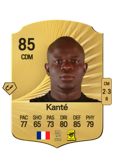 N'Golo Kanté card