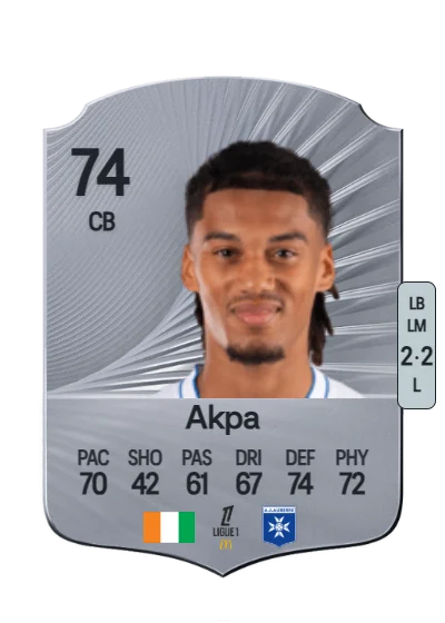 Clément Akpa card