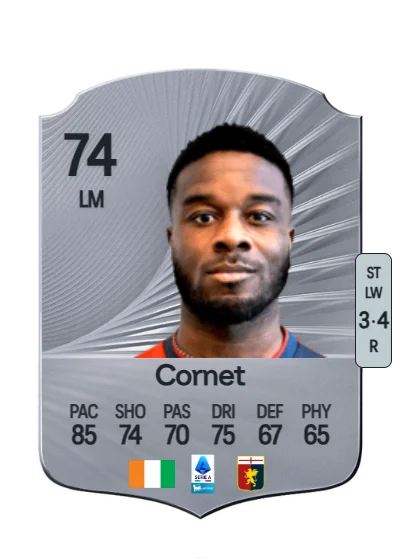 Maxwel Cornet card