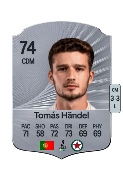 Tomás Romano dos Santos Händel card