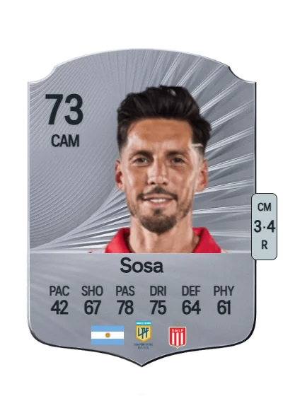 José Sosa card