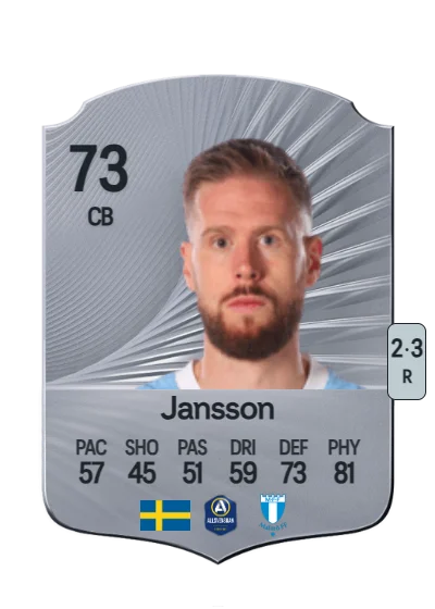 Pontus Jansson card