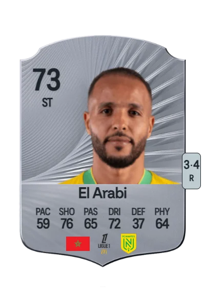 Youssef El Arabi card