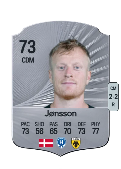 Jens Jønsson card